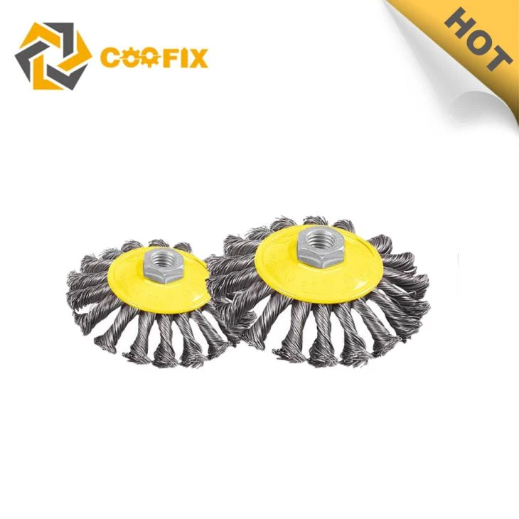 Coofix Twist Knot χαλύβδινο καλώδιο βουρτσών με καλής ποιότητας